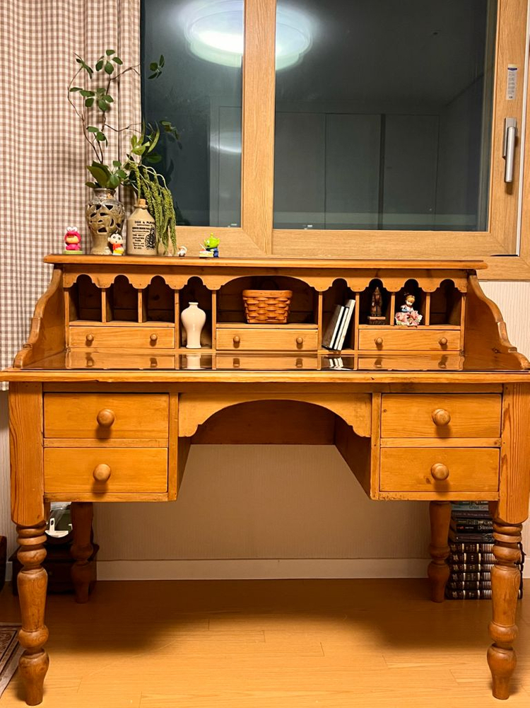 빈티지데스크/파인우드빈티지책상/빈티지책상 이미지