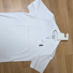 메종키츠네 화이트 반팔티 S 새제품 이미지