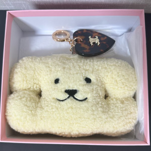 셀린느 하트 폼폼 백참 키링 가방 인형키링