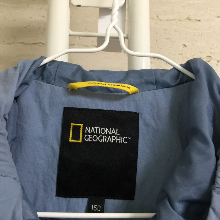 내셔널지오그래픽 키즈 후드 바람막이 150 이미지