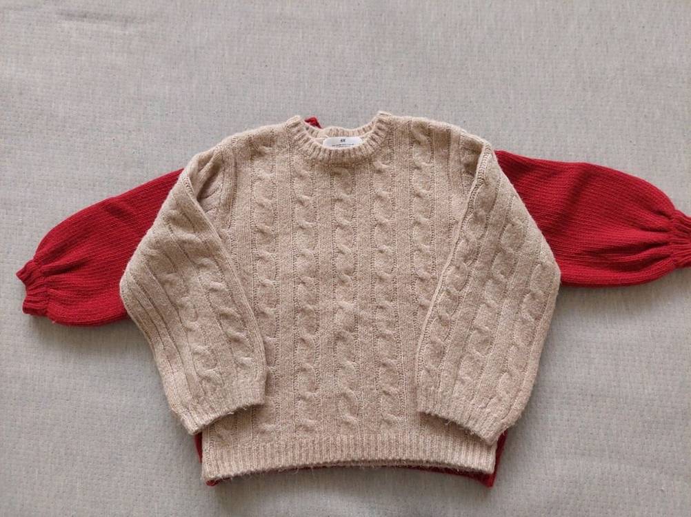 H&M 흐앤므 더숌 The shom 스튜디오엠 리미떼두두 여아옷 여아니트--3