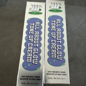 체이싱래빗 올어바웃 글로우 톤업 크림 새상품