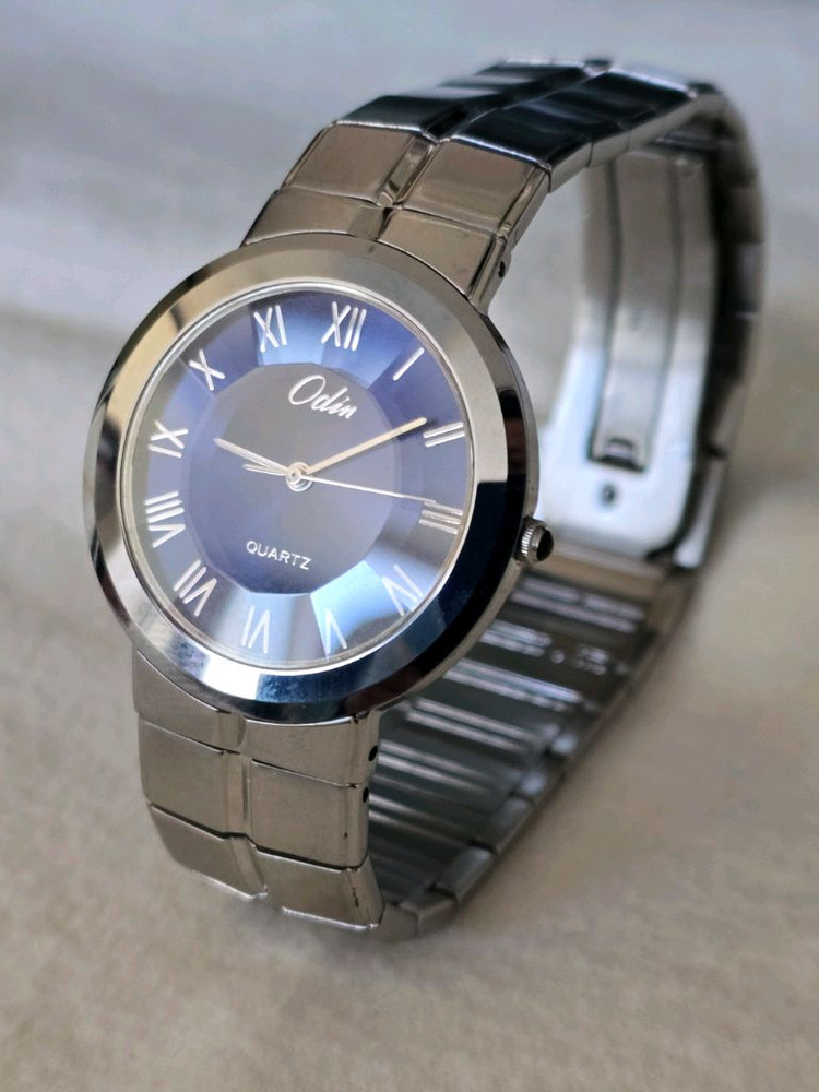 오딘(Odin) 남녀공용 쿼츠 메탈 시계--1