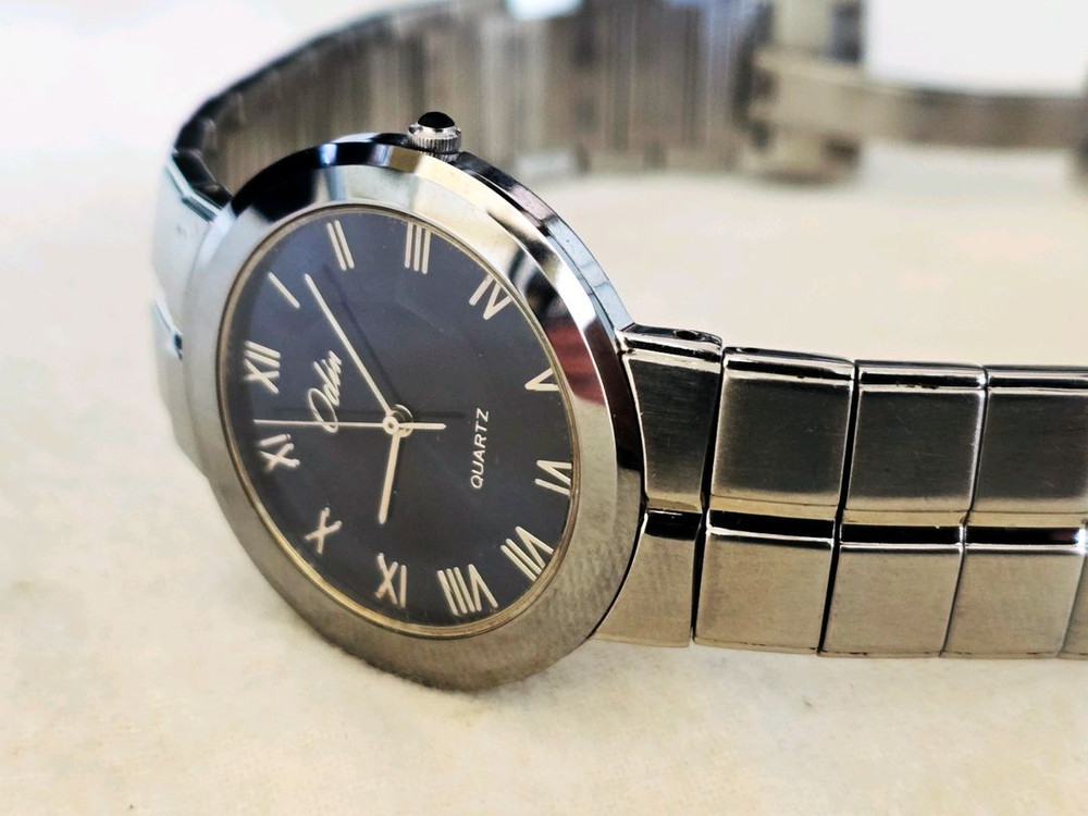 오딘(Odin) 남녀공용 쿼츠 메탈 시계--3