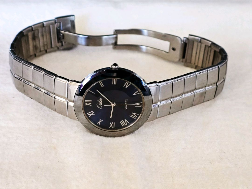 오딘(Odin) 남녀공용 쿼츠 메탈 시계--8