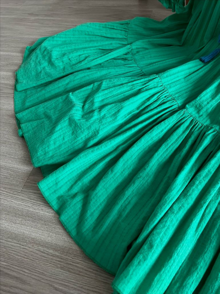 미미카위 FRUITY POPPY 롱드레스--3