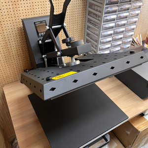 반자동 열전사 프레스기 38x38cm