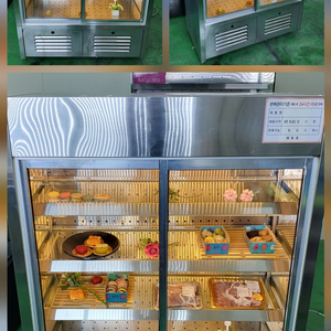 앞문형 정육 숙성 반찬 케잌 디저트 베이커리 냉동냉장 쇼케이스 저온콤프