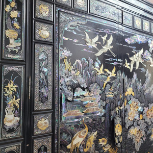 자개장식 전통 문갑세트