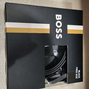 HUGO BOSS 휴고보스 남성 벨트 블랙 색상 FREE SIZE 새상품