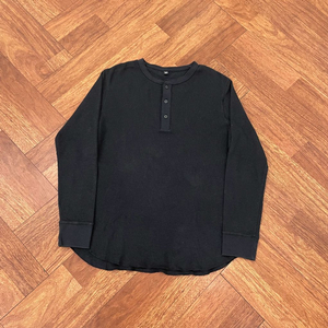 유니클로 와플 헨리넥