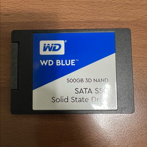 wd blue ssd 500gb 팝니다.