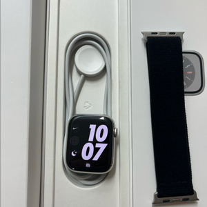 애플워치8스테인리스 45mm 실버 SS급