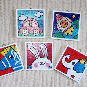 보석십자수 액자5개일괄