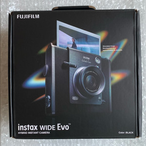미개봉) 후지필름 인스탁스 와이드 에보 블랙