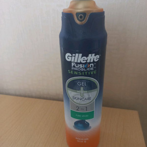 질레트 프로글라이드 센서티브 퓨어스포츠 면도젤 170g