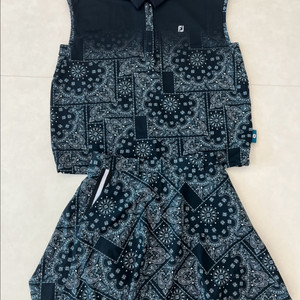 (매장판) 풋조이 여름용 여성 골프웨어 세트