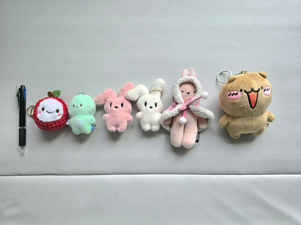 뽑기인형(라부부,스컬판다,하치푸푸,모찌모찌, 오리,와다다곰, 시나모롤) 이미지