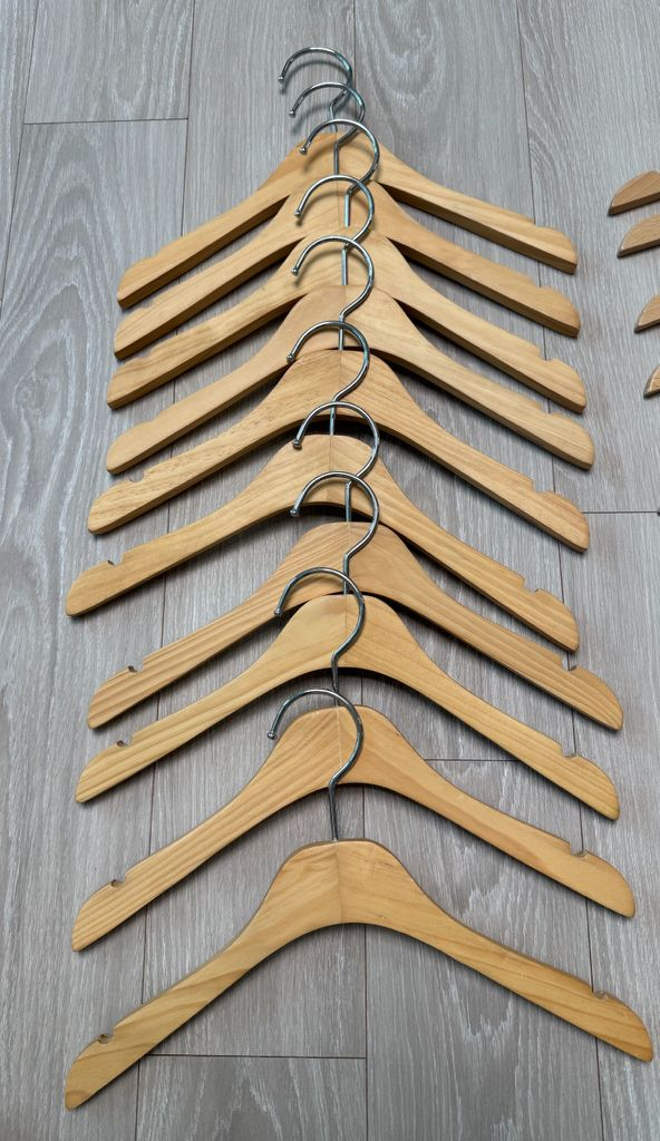 이케아 어린이 원목 옷걸이 50pcs 이상 이미지
