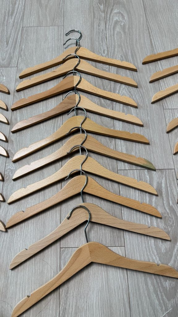 이케아 어린이 원목 옷걸이 50pcs 이상 이미지