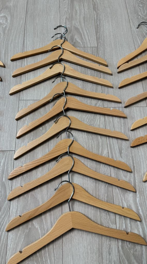 이케아 어린이 원목 옷걸이 50pcs 이상 이미지