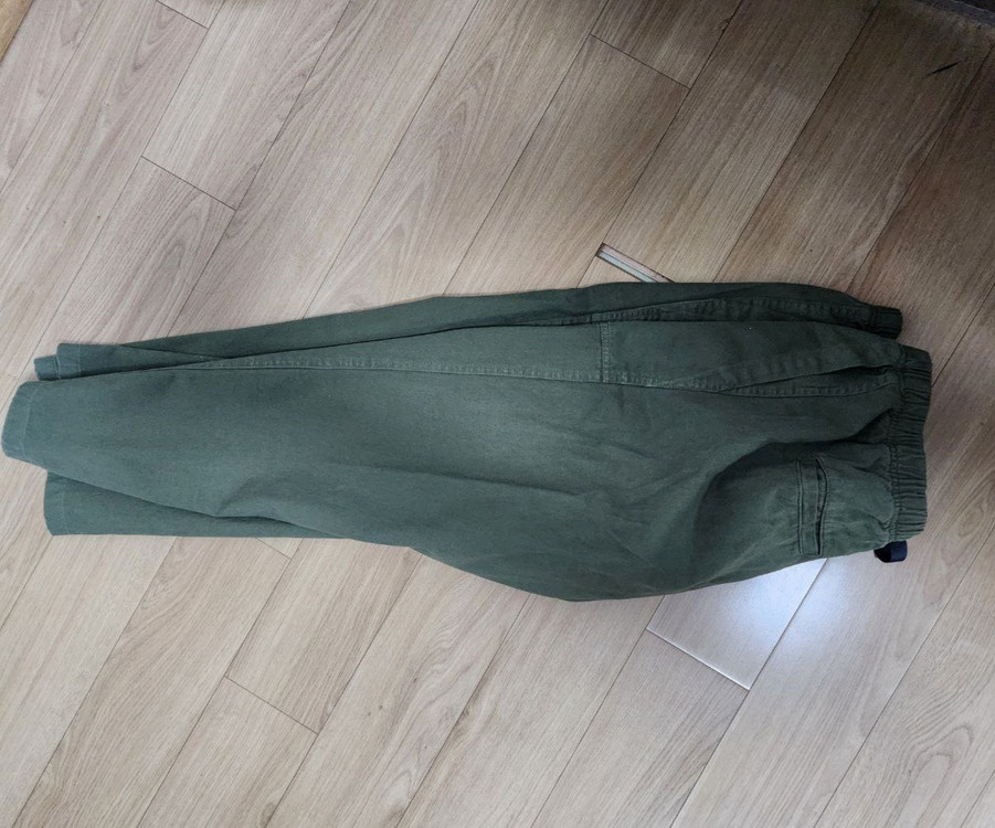그라미치 루즈테이퍼드 팬츠 Olive L SIZE(32~34)--1