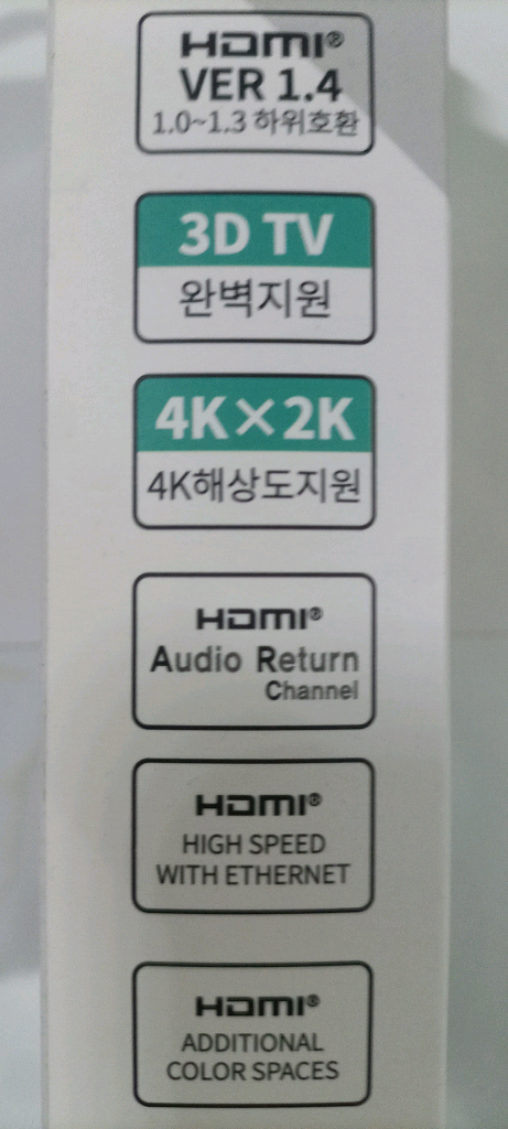 미개봉 새상품 Fellowes Micro HDMI 케이블 2M--3