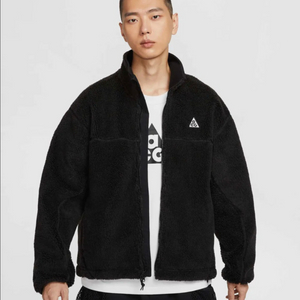 [새상품] M) 나이키 ACG 윈드프루프 재킷 뽀글이 블랙