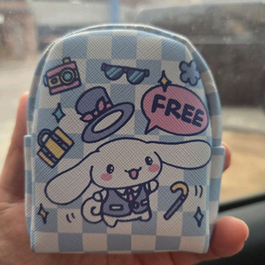 산리오 시나모롤 미니 파우치 키링 이미지