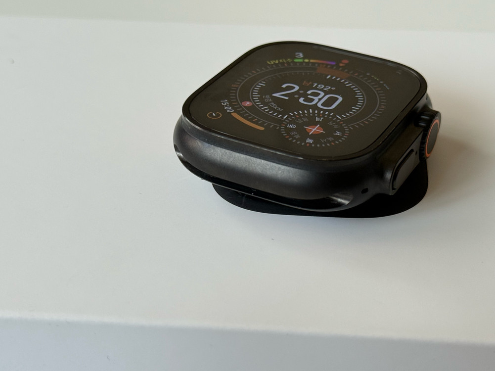 애플워치 울트라2 블랙티타늄 49mm 효율 100% S급 풀박스--7