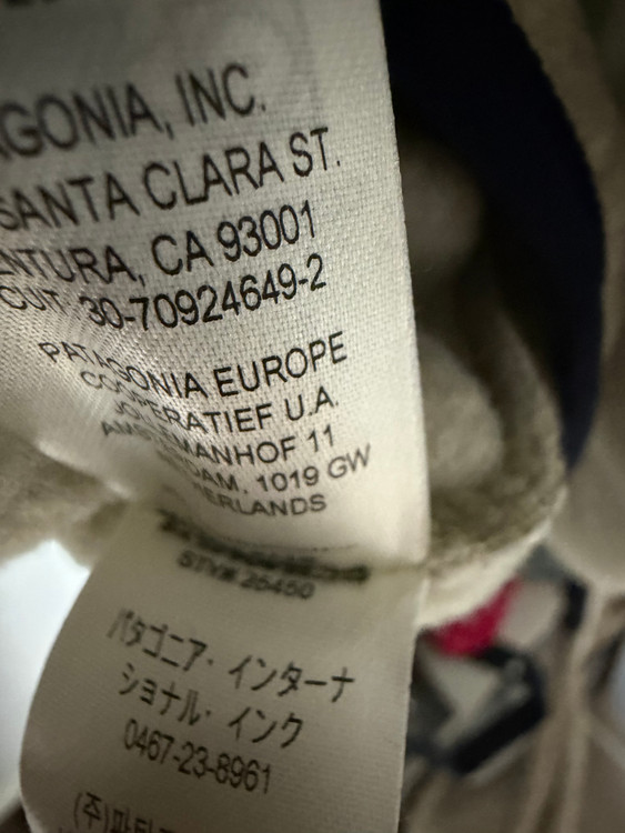 파타고니아 신칠라(25450) 오트밀 L사이즈--4