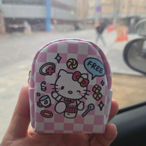 산리오 헬로키티 미니 파우치 키링 이미지