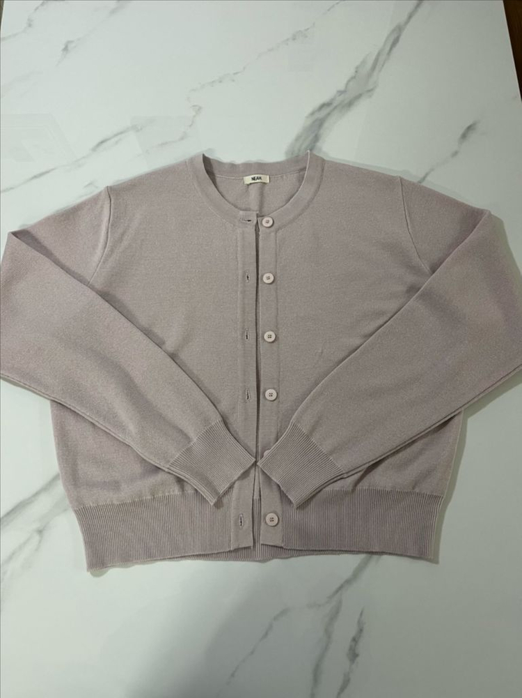 98도씨 가디건 + 프릴 티셔츠 이미지