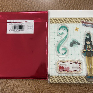 귀멸의 칼날 화이트 발렌타인 아크릴 스탠드 무이치로 이미지