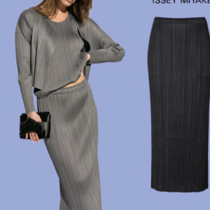 플리츠플리즈 베이직2 스커트