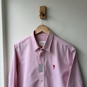 16253 - 아미 스몰 하트 핑크 셔츠 이미지