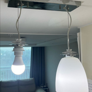 조명 펜던트 1개