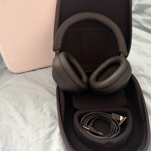 소니 WH-1000XM5 블랙 헤드폰