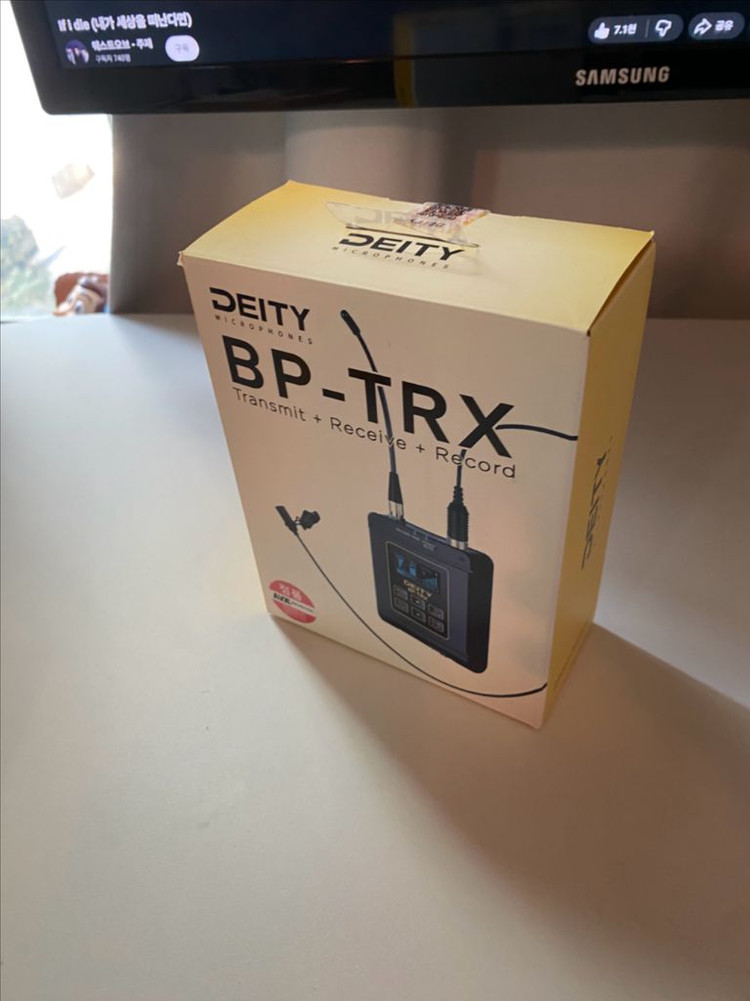 DEITY BP-TRX 송신, 수신, 레코더 트랜시버 마이크 이미지