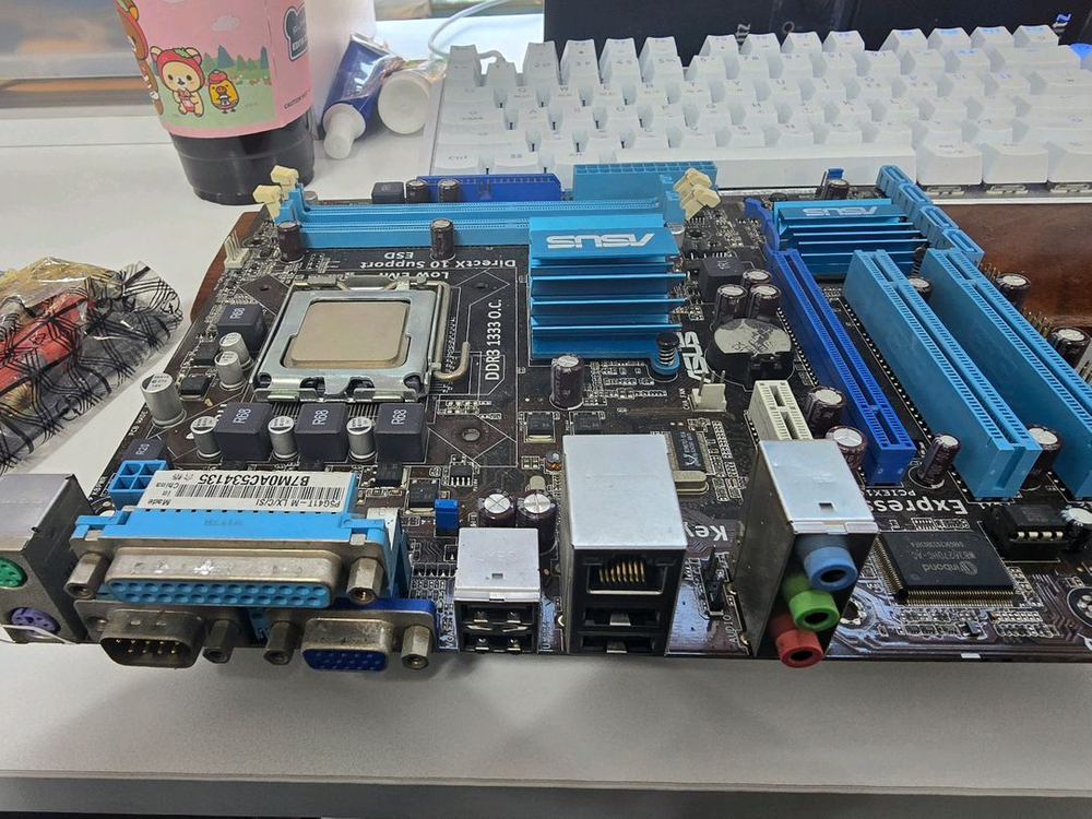 p5g41t 메인보드 ddr3 지원+ e5200 무배 이미지