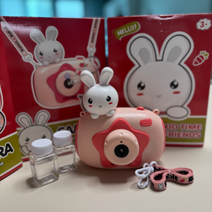 핑크토끼 버블 카메라 비눗방울 (새상품)