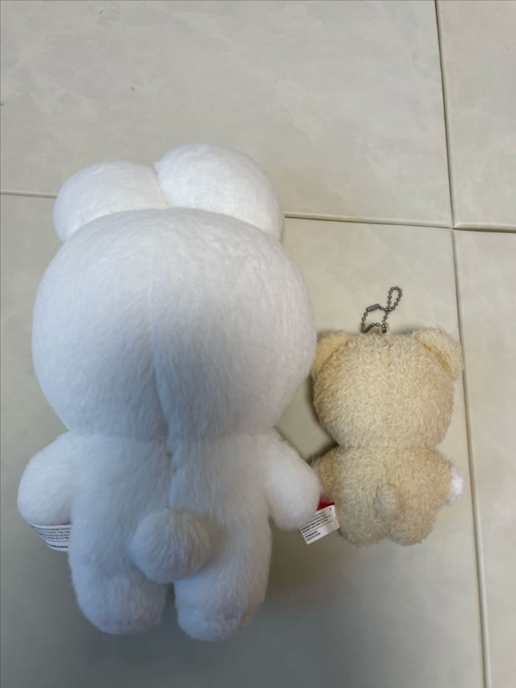 핑크와벤 (인형+키링--1