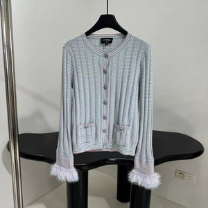 샤넬 25 제니 가디건 셋업