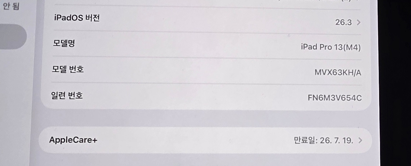 아이패드 프로 13 M4 1TB wifi 모델 판매--3