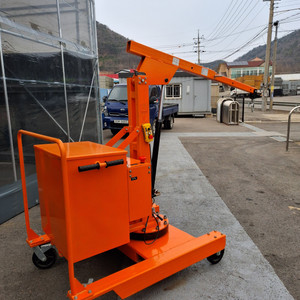 쌍용소형 전동 유압식 크레인