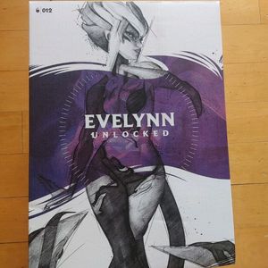 (미전시)(단순개봉) 라이엇 정퓸 LOL 이블린 UNLOCKED 스태츄 팝니다.