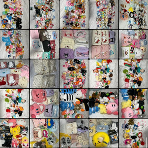 산리오 짱구 미피 커비 핑구 가방 미니인형 중형인형 일괄판매 인형뽑기인형