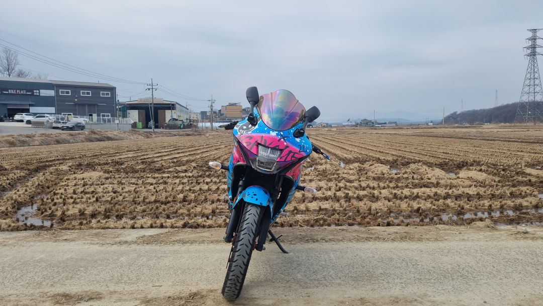 스즈키 GSX R 125 23년식/딱2만키로수/머플러튜닝/검빨/급매 이미지