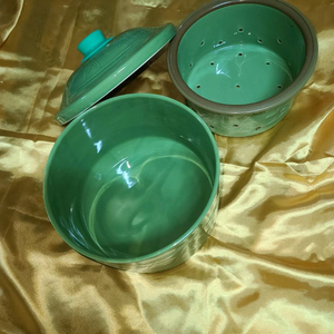 오쿠중탕기내솥세트게르마늄재질