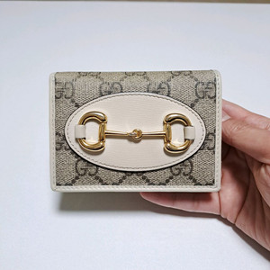 [100%/정품] 구찌 홀스빗 수프림 캔버스 카드지갑, 구찌지갑,구찌반지갑,구찌카드지갑